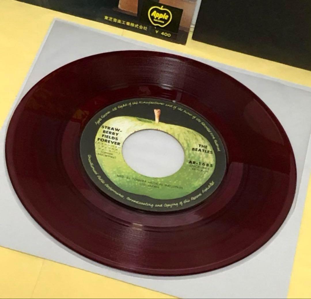 ◉ビートルズ●ストロベリー フィールズ フォーエバー ●希少 アップル赤盤