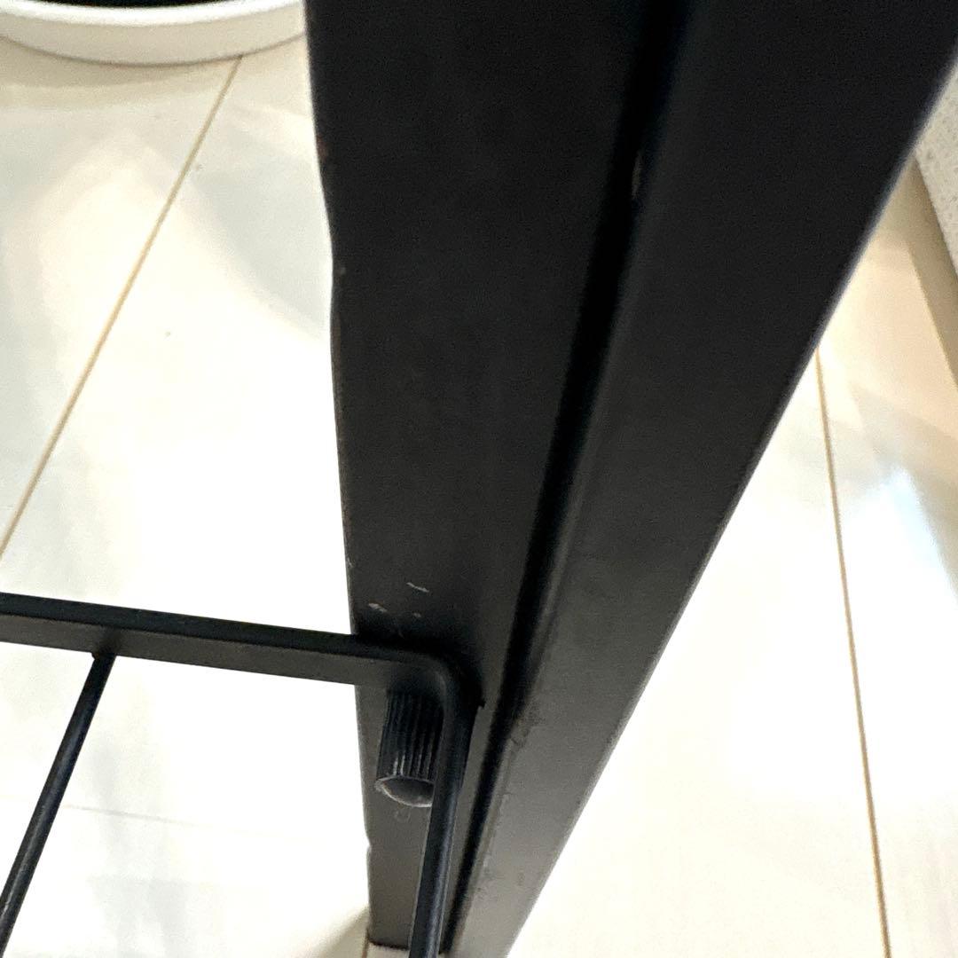 レトロ ガラステーブル センターテーブル アイアンフレーム