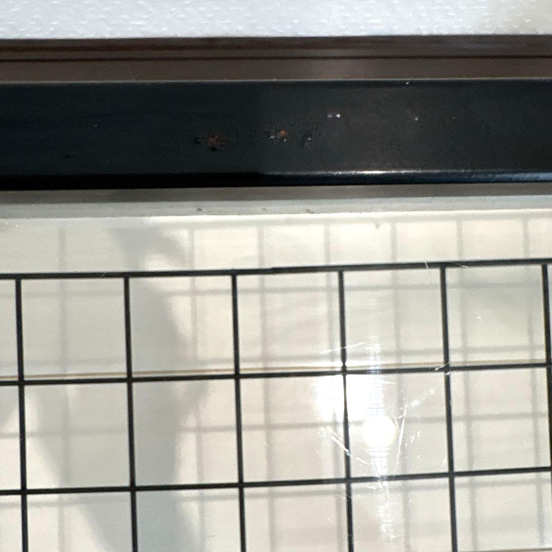 レトロ ガラステーブル センターテーブル アイアンフレーム