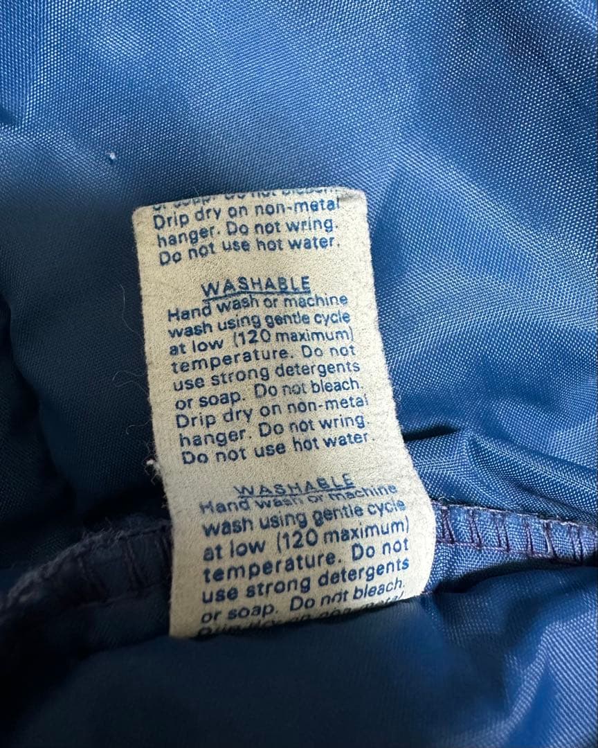 70s 80s ヴィンテージ 中綿ベスト ZIG ZAG ジグザグ