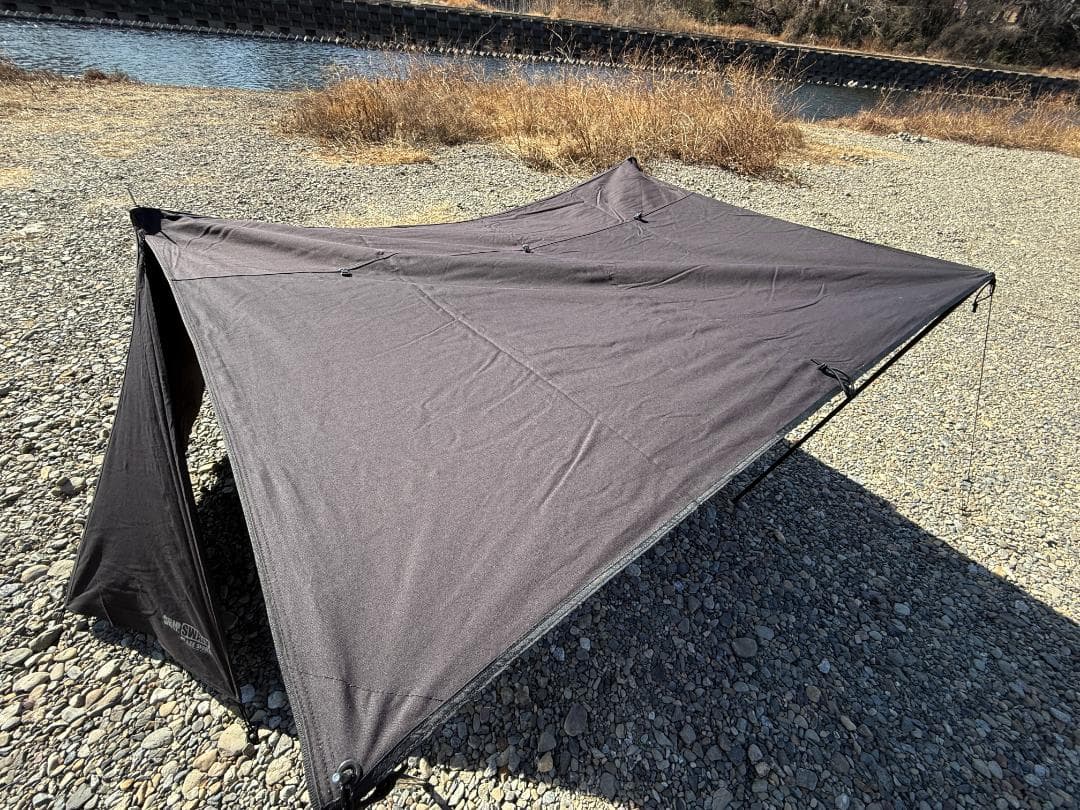 【美品】グリップスワニー　ファイヤープルーフGS テントブラック