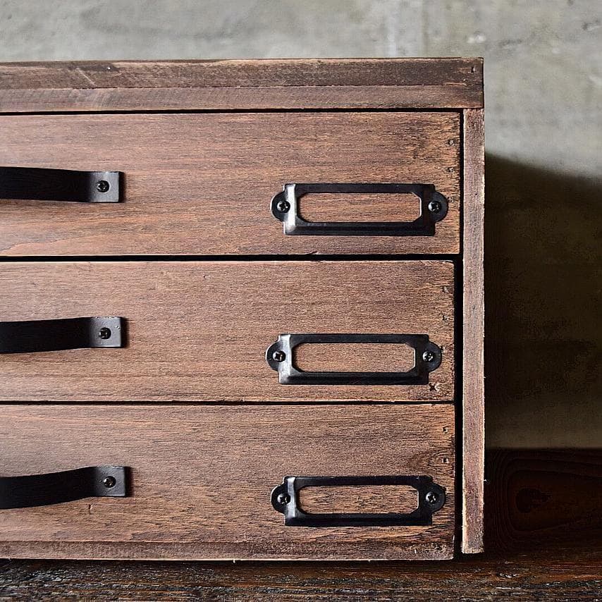 木製 小物収納 小物入れ 引き出し 収納棚 チェスト アンティーク レトロ調