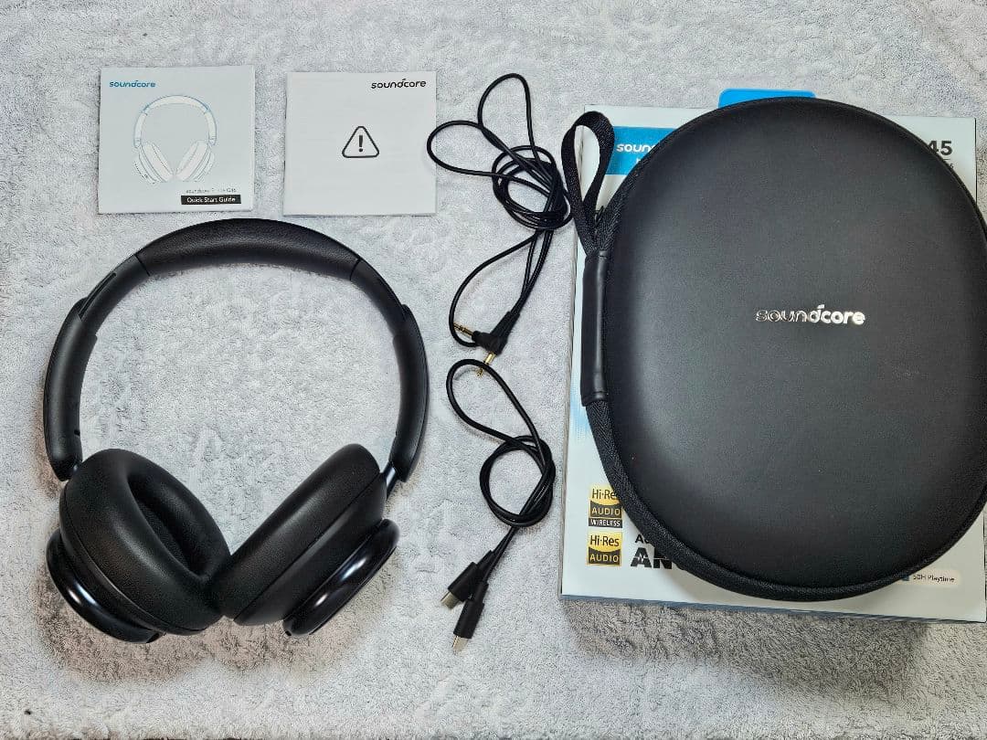 【美品】Anker Soundcore Space Q45 ブラック