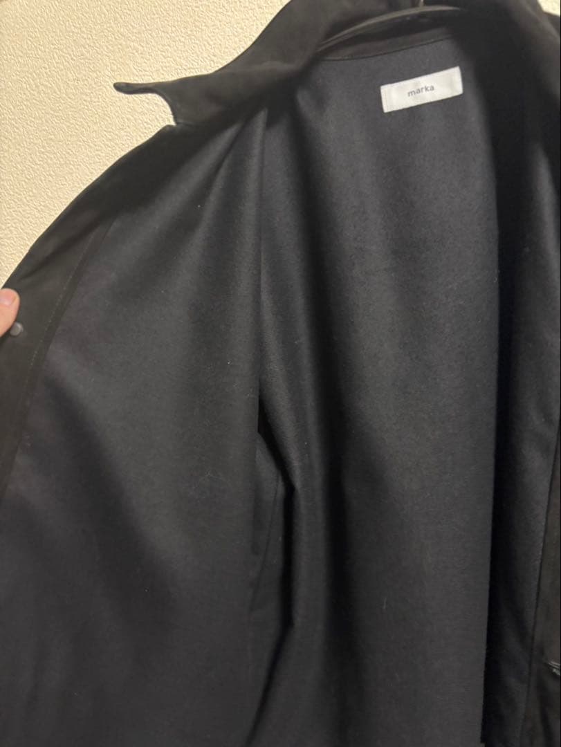 markawareゴートスエード / スウェードトラッカージャケット Black