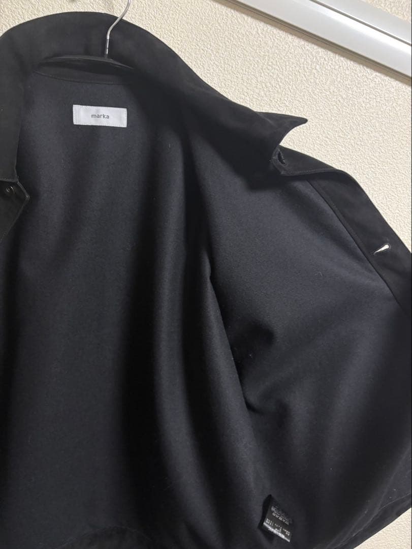 markawareゴートスエード / スウェードトラッカージャケット Black