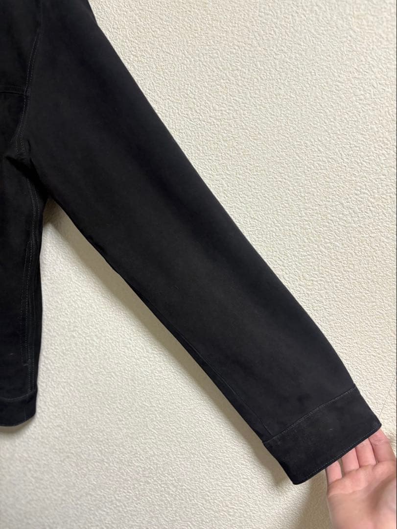 markawareゴートスエード / スウェードトラッカージャケット Black