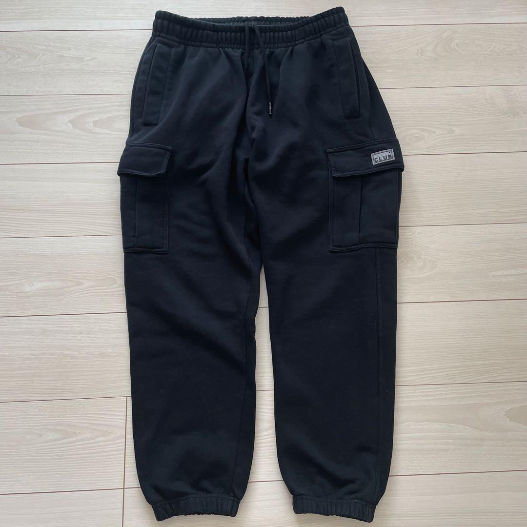 PROCLUB プロクラブ　スウェットカーゴパンツ　ブラック　L
