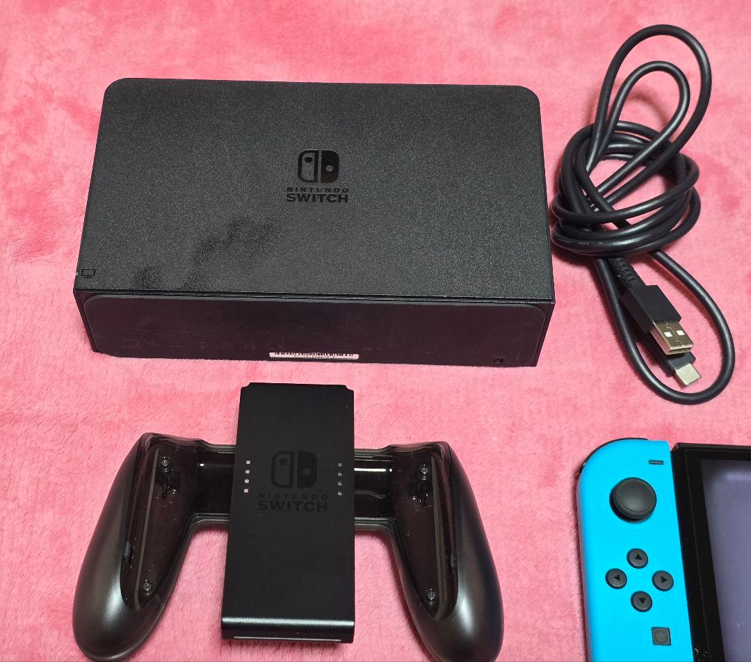 【訳あり】Switch 本体&別売コントローラーなど付属品一式