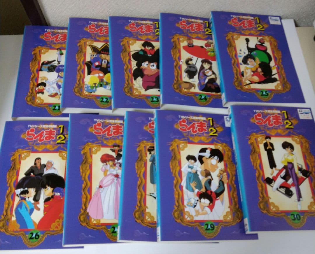 らんま1/2 TVシリーズ完全収録版　全40巻　レンタル落ちDVD