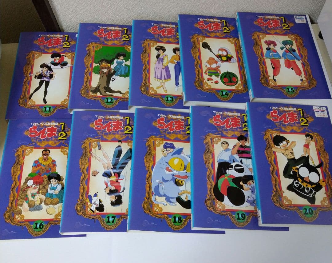 らんま1/2 TVシリーズ完全収録版　全40巻　レンタル落ちDVD
