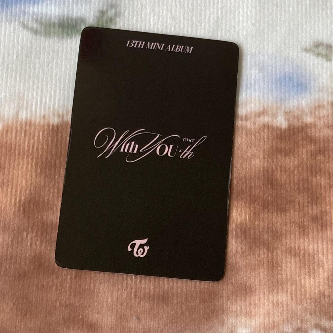 ミナ TWICE 事前収録 With YOU-th サノク トレカ