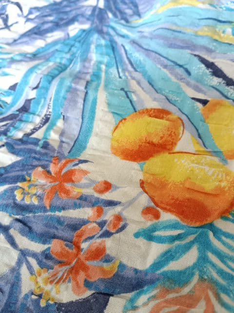 春割り❗昭和西川ボタニカル柄 ベッド布団カバー