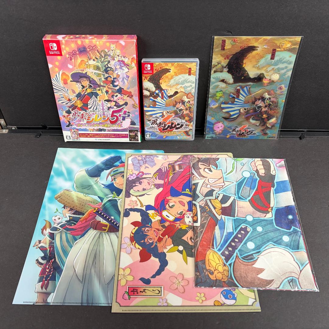 中古 任天堂 SWITCH 限定版 ソフト ＆ 特典グッズ まとめ売りセット