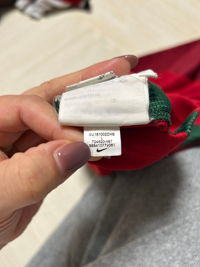 NIKE ポルトガル代表　ユニフォーム　2016 Lサイズ