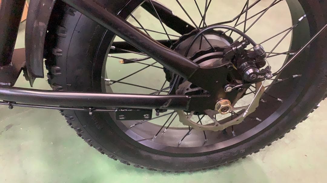 完全ジャンク品 NINOMA 電動アシスト自転車 20インチ 極太タイヤ