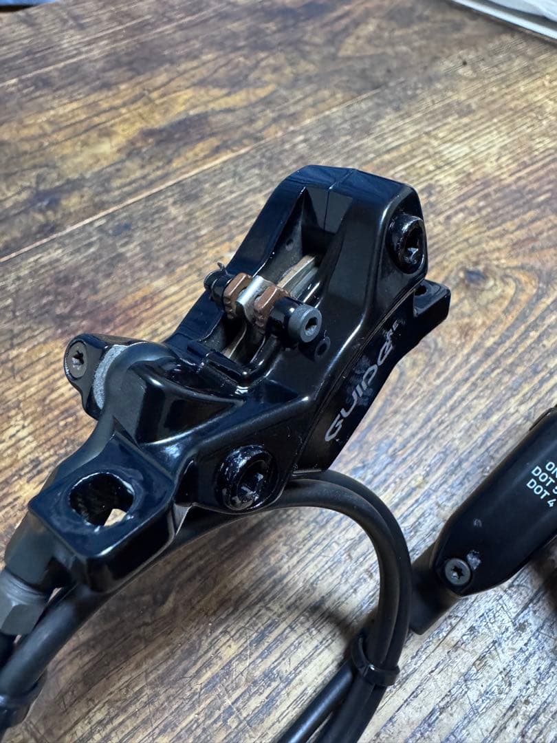 SRAM GUIDE RE 4ポット　油圧ディスクブレーキ　前後セット　MTB用