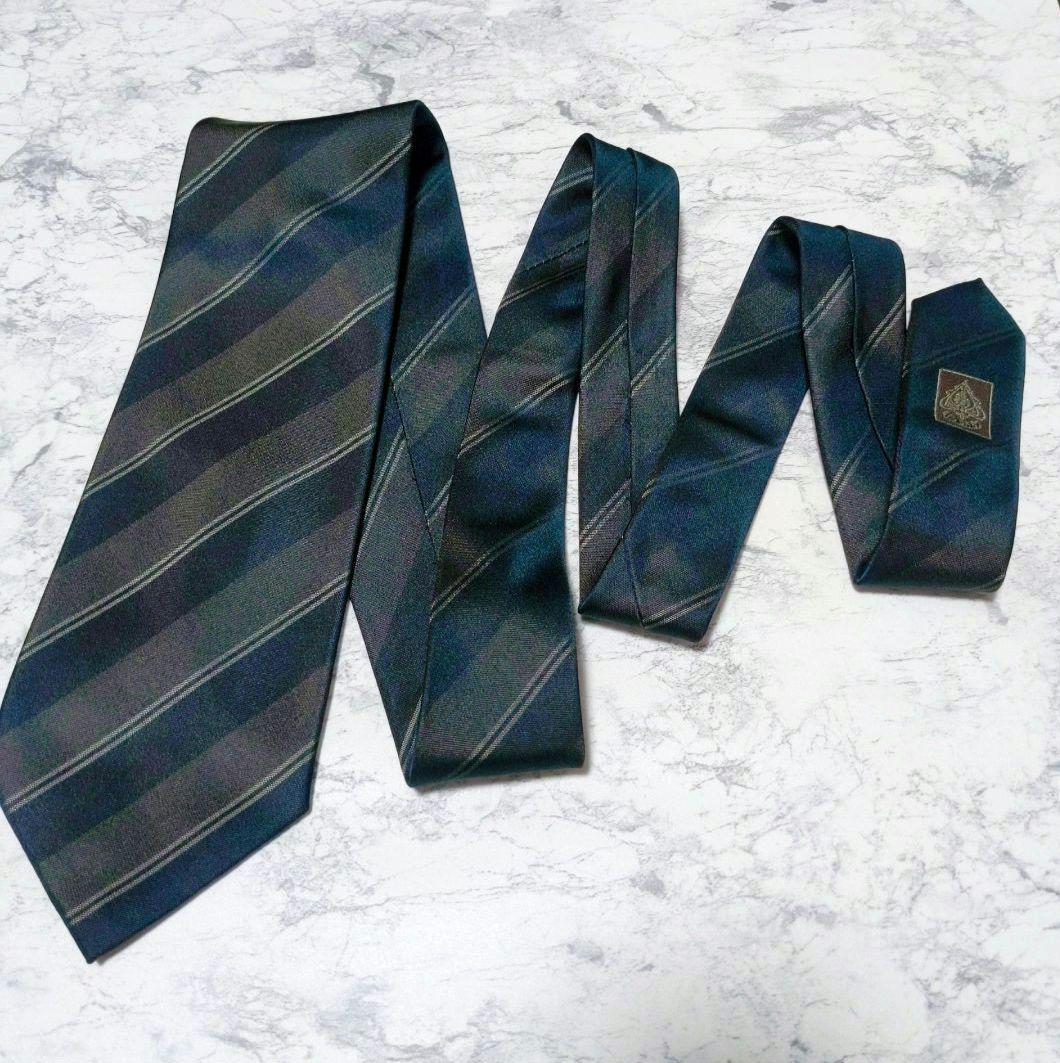 【美品】GUCCI　グッチ　ネクタイ　レジメンタル　イタリア製　高級