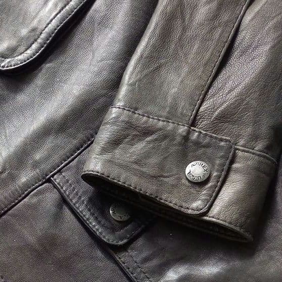 アヴィレックス レザーM65型ジャケット ミリタリー レザージャケット