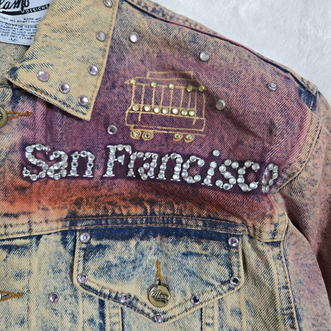 80s 希少 トニーアラモ サンフランシスコ デニムジャケット USA製