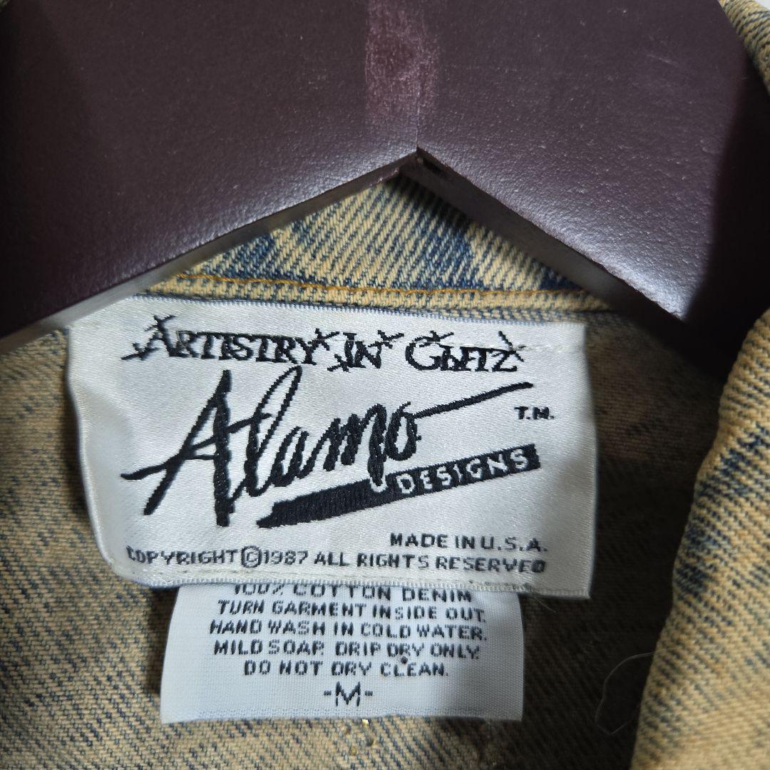 80s 希少 トニーアラモ サンフランシスコ デニムジャケット USA製