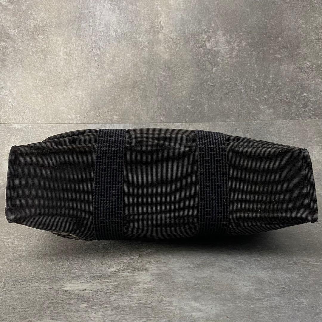 エルメス フールトゥ エールラインMM グレー トートバッグ A4 ビジネス