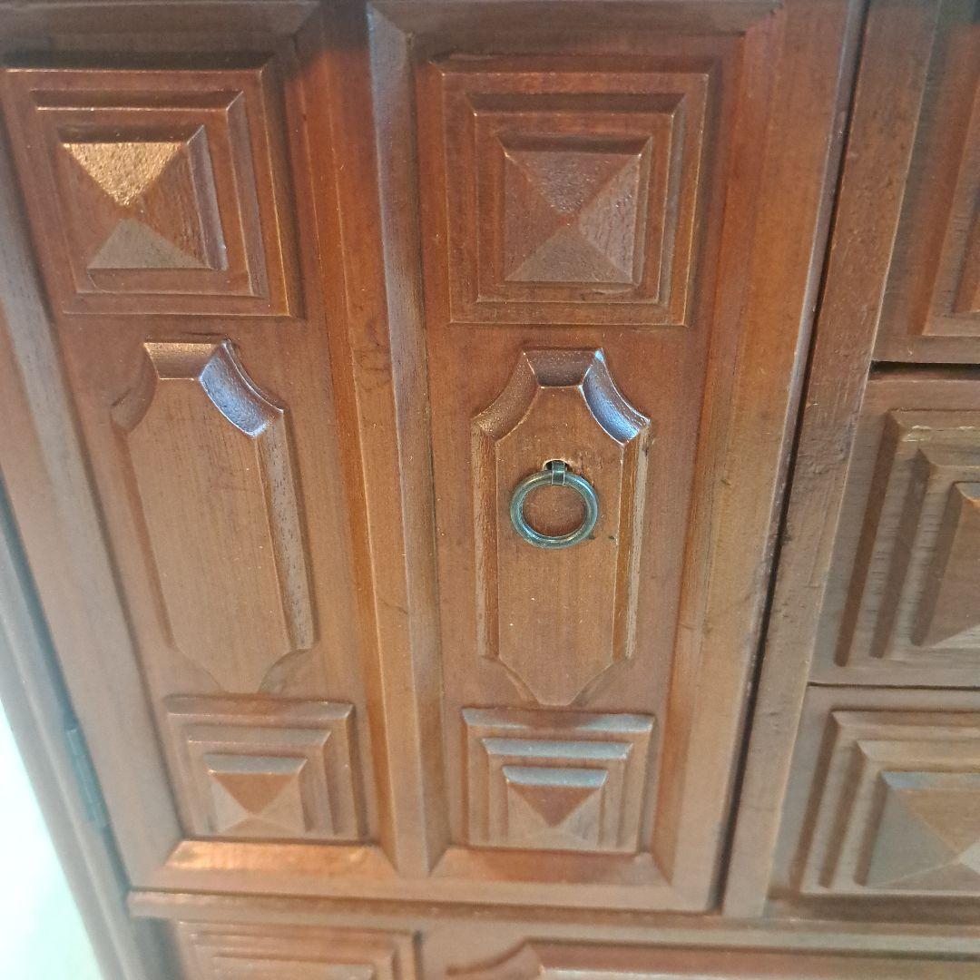 アンティーク　チェスト　薬箪笥 　小箪笥 　薬箱　木製　時代箪笥　アケボノ家具