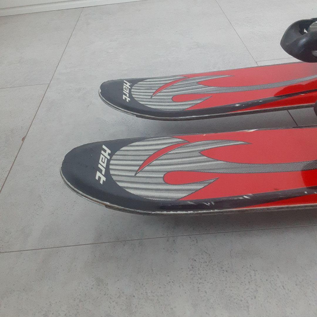 HART FREESTYLE スキーセット120 ツインチップ ショートスキー