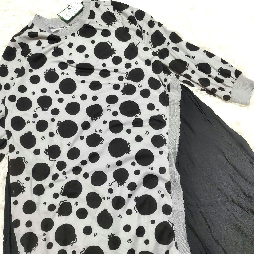 【新品未使用】アズノウアズ オオラカ ニャンドット どっちも ワンピース