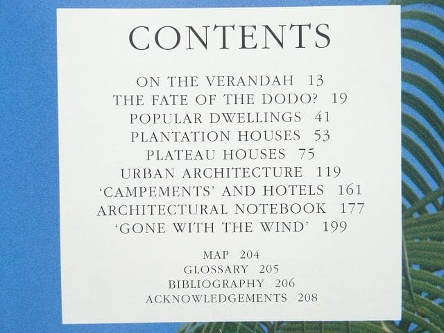 洋書◆伝統的なモーリシャスの建築写真集 本 建物 設計