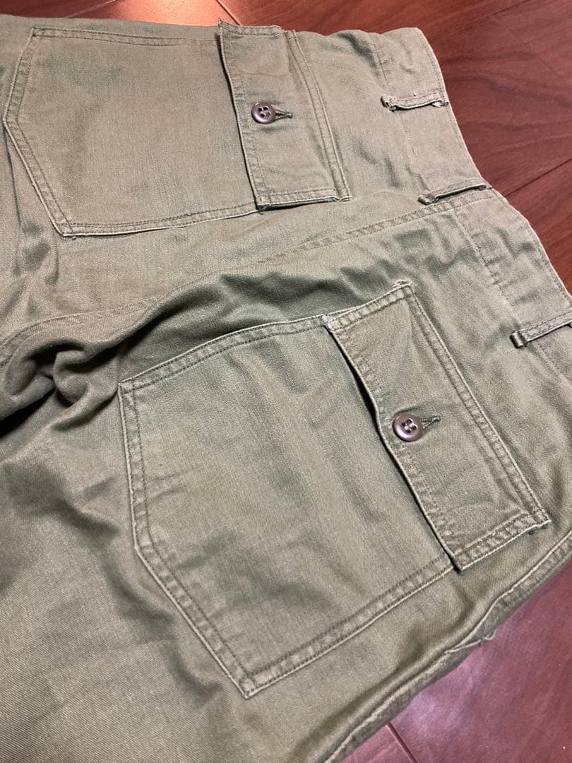 60s US ARMYベイカーパンツW30L33ビンテージオリジナル USA製