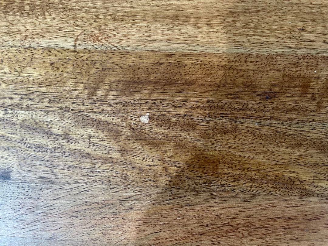 【最終値下】インダストリアル　ローテーブル　トロリーテーブル　無垢