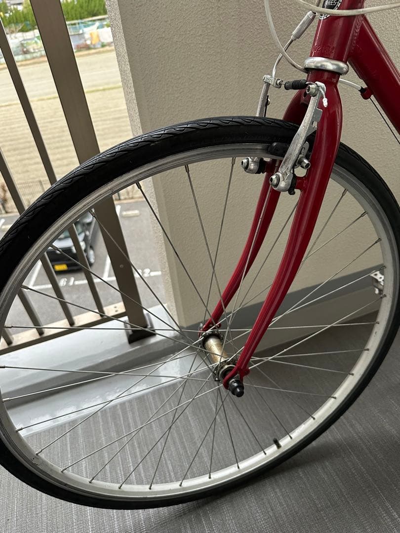 WEEKEND BIKERS クロスバイク レッド