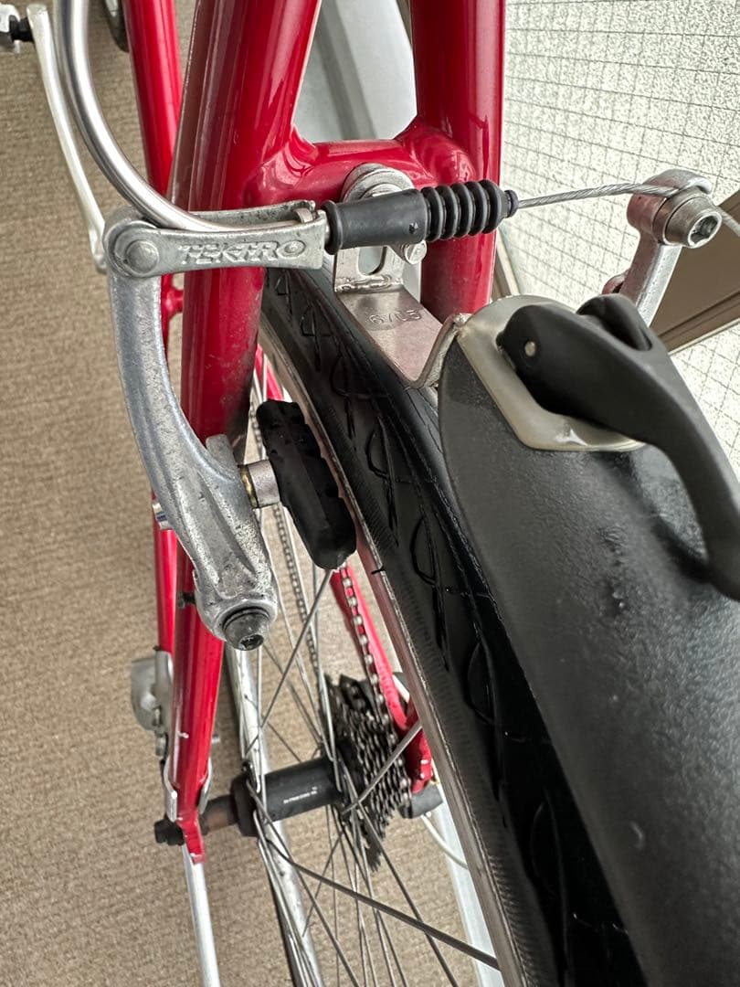 WEEKEND BIKERS クロスバイク レッド