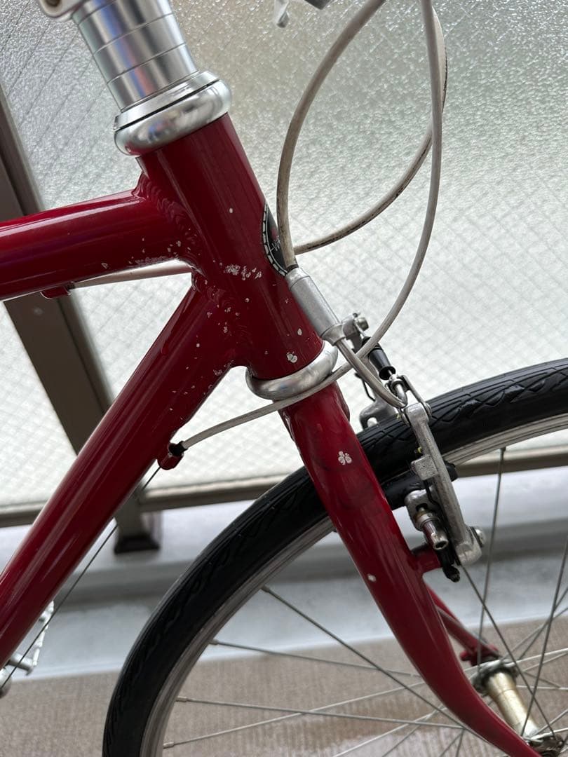 WEEKEND BIKERS クロスバイク レッド