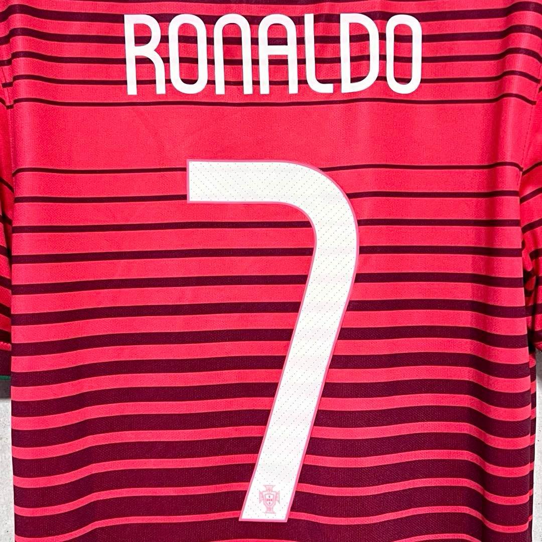 【美品！】2014ブラジルW杯 ポルトガル代表 ♯7 C・ロナウド【Mサイズ】