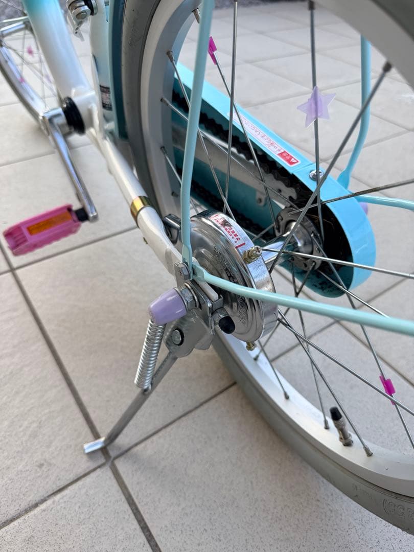 ANK引き取り限定埼玉群馬アイデス　Disneyアリエル自転車18インチ