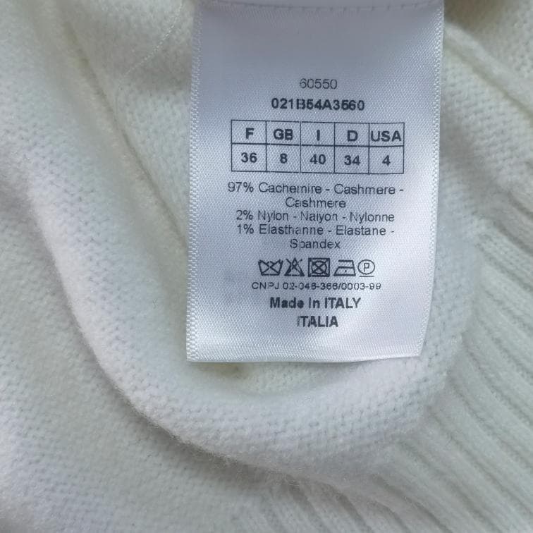 星のデザインが可愛い♪ディオール セーター カシミヤニット S