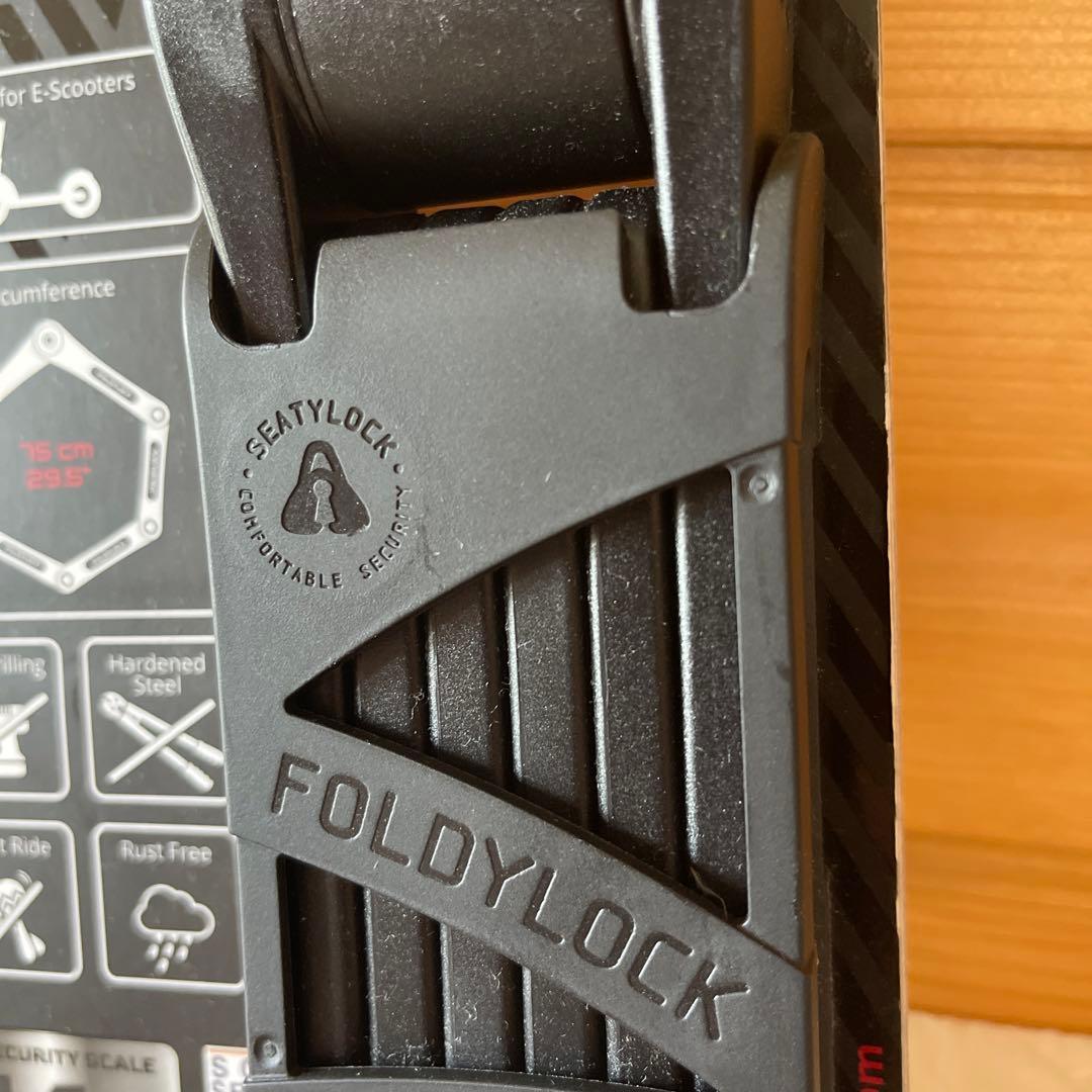 SEATLOCK FOLDYLOCK MINI ブラック　自転車ロック　鍵