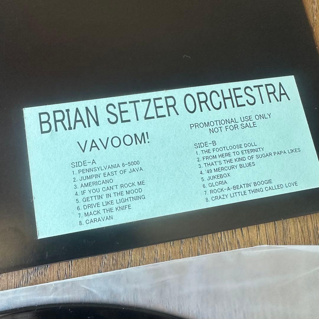 The Brian Setzer Orchestra–Vavoom! レコード