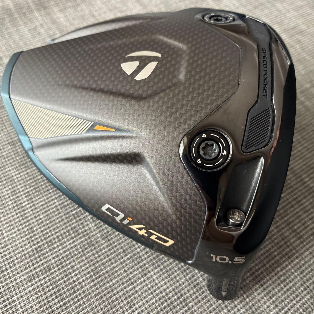 テーラーメイドTaylorMade Qi4D 10.5° ヘッドのみ