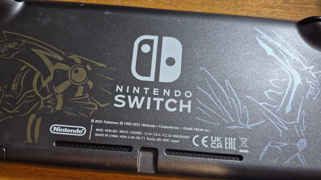 switch lite ディアルガ　パルキア　ポケモン 極美品 1724NZ