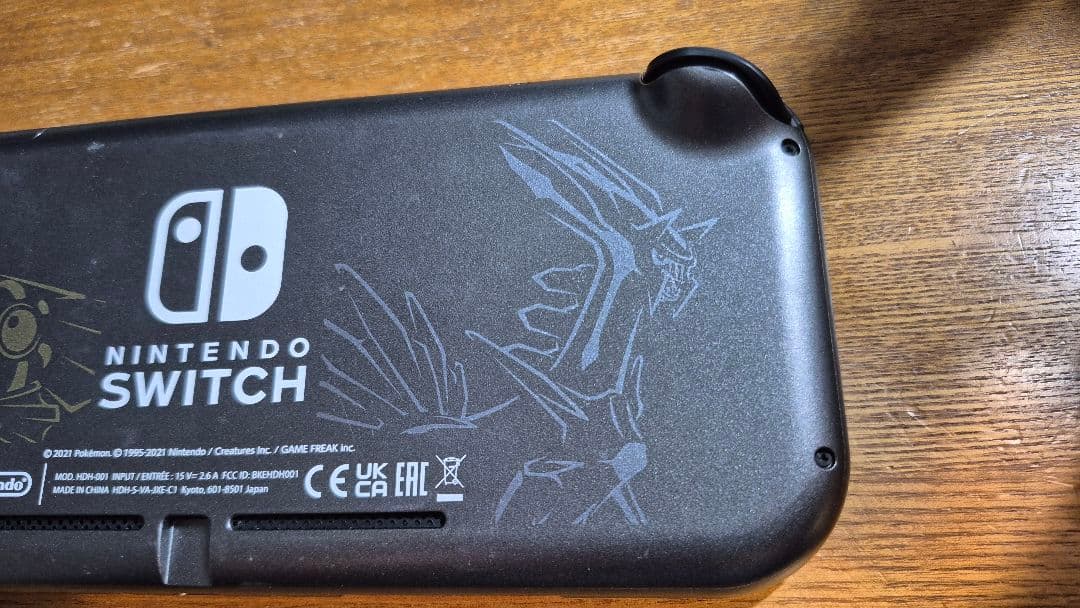 switch lite ディアルガ　パルキア　ポケモン 極美品 1724NZ