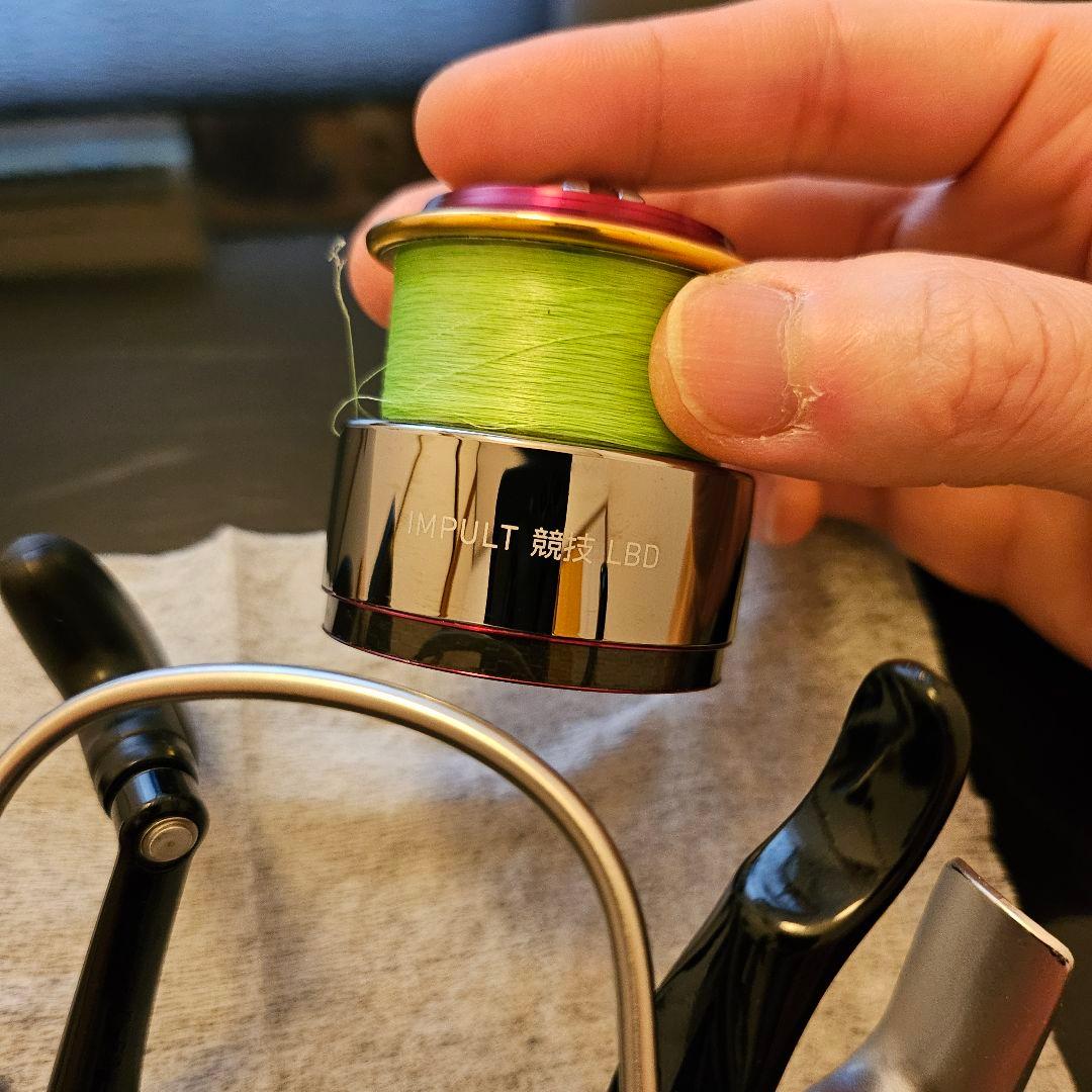 「美品」DAIWA 14IMPULT 競技 LBD スピニングリール箱付き