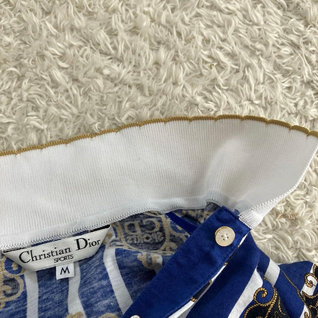 ディオール Christian Dior sports 総柄 長袖 ストライプ