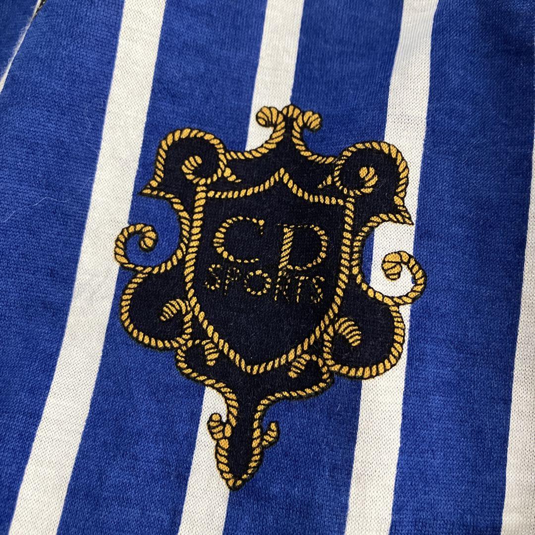 ディオール Christian Dior sports 総柄 長袖 ストライプ