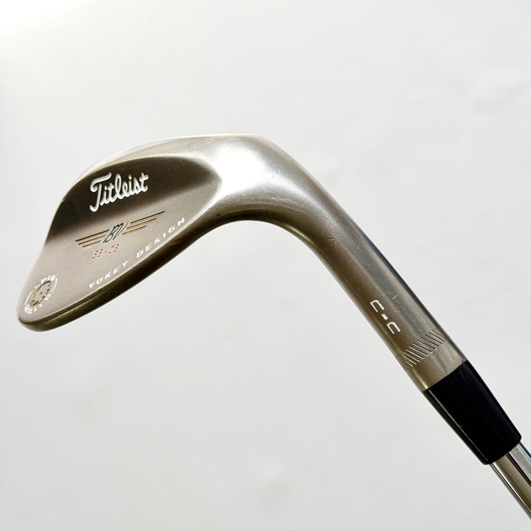 ボーケイ デザイン スピン ミルド C•C 58度 ウェッジ ゴールドニッケル