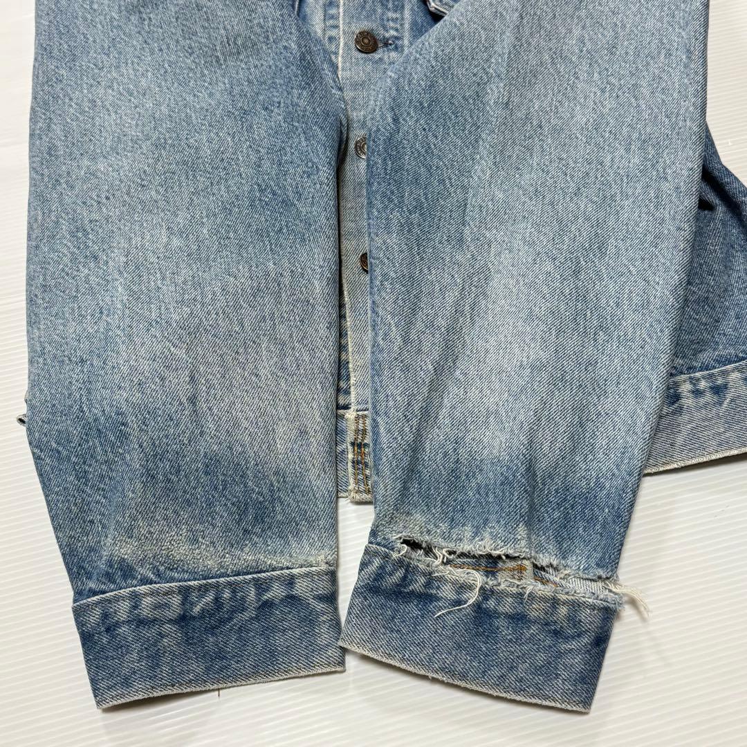 リーバイス 71205 デニム トラッカー ジャケット Usa製 46L 70s