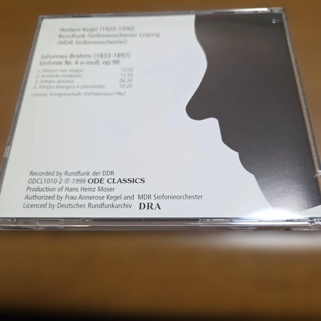 ヘルベルト・ケーゲル　ブラームス 4CDセット