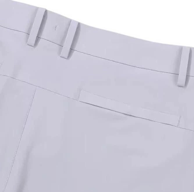 Malbon メンズ ゴルフウェアハーフジップ半袖＋ショートパンツ スポーティ