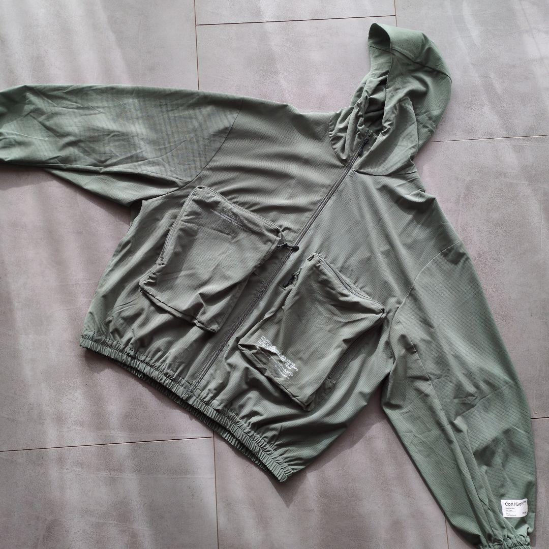 フード付きジャケット Lサイズ オリーブグリーン　激安